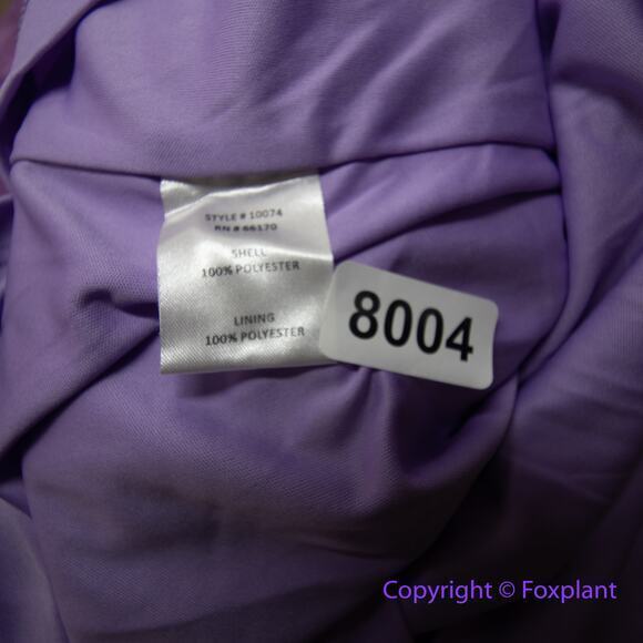 Hutch Anthropologie A Line Dress Pleated Short Sleeve V Neck Purple,‎ size XL - Picture 14 of 15